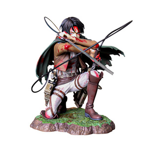 Anime <span class=keywords><strong>Attack</strong></span> <span class=keywords><strong>On</strong></span> Titan Figures Levi Ackerman Figures Levi 20Cm Model PVC Toy - Product Image 1