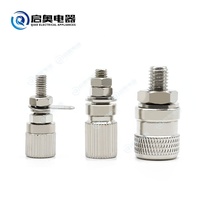Métal Banana Jack Thread Amplificateur de puissance Haut-parleur Connecteur Banana Plug Jack Socket Binding Post Terminal