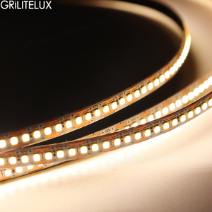 Tira de Luz LED Estrecha DC12/24V con SMD2835 120/168/204 LEDs CRI>90 Ultrafina, Ideal para Iluminación de Armarios y Estanterías - Product Image 5