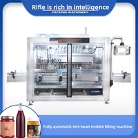 Passievruchtensap vulmachine volautomatische mangopulp vullijn blauwe bes geconcentreerde pulp jam vullijn 10