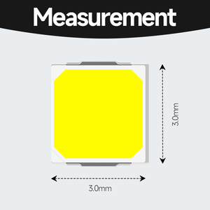 <span class=keywords><strong>Diode</strong></span> LED SMD de haute qualité, puce SMD 3030, EMC, 5000-6000K, 2 watts, 280-300 lm, pour éclairage commercial haute tension 9V 18V 27V 36V - Product Image 4