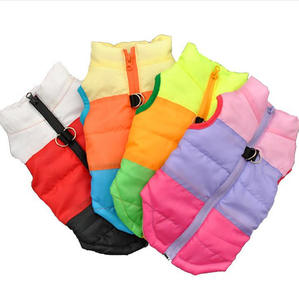 Jaket <span class=keywords><strong>Vest</strong></span> Anjing Peliharaan Musim Dingin Pakaian Hangat Hewan Peliharaan Tahan Air Pakaian Anak Anjing Isi dan Tebal Mantel dan Jaket Anjing - Product Image 3
