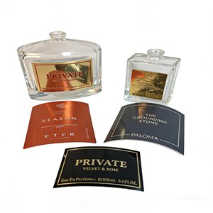 Etiquetas Metálicas Personalizadas de Alta Gama en Papel de Aluminio Dorado para Vino, Alcohol, Bebidas y Cerveza, con Relieve y Grabado, Adhesivas para Empaque - Product Image 1