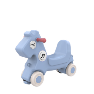 Kuda goyang, bahan plastik ramah kesehatan dengan kotak musik - Product Image 1