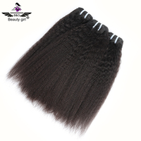 Meilleures ventes : Lots de cheveux raides Yaki en gros, Cheveux humains vierges bruts Kinky Straight, Fournisseurs d'autres cheveux artificiels pour tressage