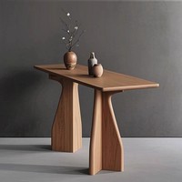 Nouvelle table console multifonctionnelle en bois massif de style chinois pour hall d'entrée, porche, autel, table d'appoint longue et étroite