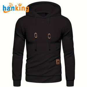 Ehanking <b>Hoodies</b> for <b>Men</b>, <b>Men's</b> Casual Graphic Design Pullover Hooded Sweatshirt Streetwear for Winter Fall, As Gifts - Product Image 3