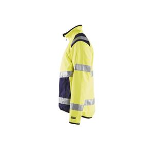 BLAKLADER - 487725163389S Chaqueta Softshell Hi-Vis Amarillo/Azul marino-EAN 7330509514139 ROPA DE TRABAJO DE LA HI-VIS - Product Image 5