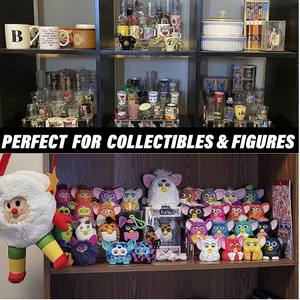 ऐक्रेलिक 3-टीड टेबलटॉप डिस्प्ले रेज़ारों के लिए पर्यावरण के अनुकूल स्पष्ट मिनी शेल्फ भोजन और डेसर्ट प्रदर्शन रैक - Product Image 5