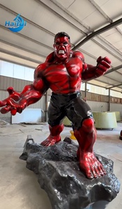 Estatuas de <span class=keywords><strong>Hulk</strong></span> de Fibra de Vidrio de Tamaño Real, Esculturas de Fibra de Vidrio de <span class=keywords><strong>Hulk</strong></span> en Venta - Product Image 2