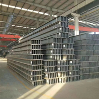 Poutre en H en acier au carbone Q235 pour la construction, laminée à chaud, applications de soudage et de pliage, norme GB