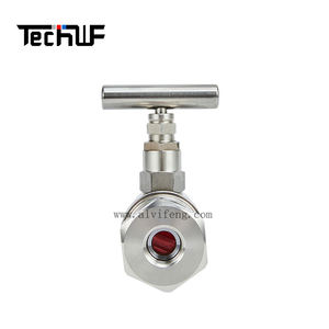 液体ビジュアルサイトグラスコントローラータービンフローメーターオイルウォーターフローインジケーターApシャットオフバルブ付き - Product Image 4