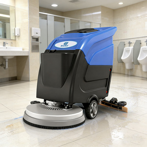 Nettoyeur de sol électrique de haute qualité, compatible avec les sols en carrelage, nettoyeur de sol à conducteur marchant, machine à laver les sols d'usine - Product Image 6