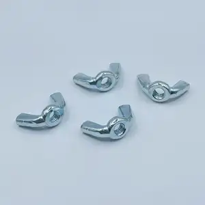 Nut M6 Wing Nut Zinc Plated Carbon Steel Butterfly Wing Nuts