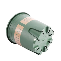 Pots de fleurs de jardinage en plastique écologique vert respectueux de l'environnement et durables Pots de fleurs de pépinière de jardin de plantes potagères