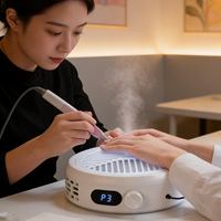SNRQI Aspirateur à poussière pour ongles rechargeable sur mesure, faible bruit, ventilateur turbo, fabricant professionnel, aspirateur à ongles électrique