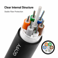 Câble optique micro-conduit non métallique GCYFY à soufflage d'air, micro-fibre optique SM G652D 48 cœurs, meilleur prix