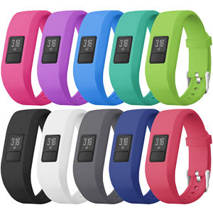 Coolyep Bracelets de montre en silicone de sport respirants de haute qualité Bracelets de montre intelligents pour Garmin <span class=keywords><strong>Vivofit</strong></span> <span class=keywords><strong>3</strong></span> - Product Image 6