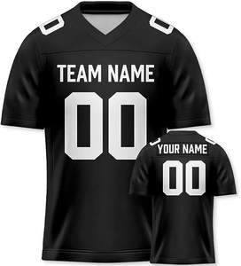 Vente en gros d'uniformes de rugby nouveau design, vêtements d'entraînement sportif, maillots de football américain cousus par sublimation - Product Image 1