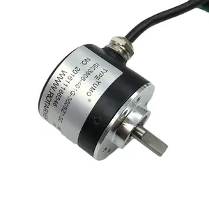 Codificador de eje de ISC3806-401G-360BZ1-5C, codificador de posición rotativa de cable de 25cm