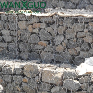 Hot bán lục giác Ba Xoắn dệt dây lưới mạ kẽm PVC tráng gabion hộp - Product Image 4