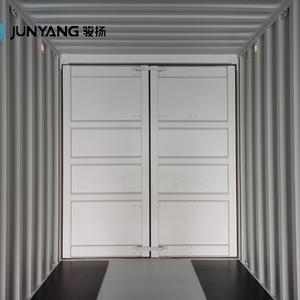 ตู้คอนเทนเนอร์เหล็กคอร์เทนแบบแห้งขนาด 40HCDD ประตูคู่ สำหรับการขนส่งสินค้าระหว่างประเทศ ได้รับการรับรอง BV/LR - Product Image 5