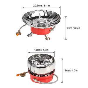 Mini <span class=keywords><strong>estufa</strong></span> de <span class=keywords><strong>Gas</strong></span> portátil automática para exteriores, <span class=keywords><strong>estufa</strong></span> de <span class=keywords><strong>Gas</strong></span> para Picnic, a prueba de viento, para acampar, quemador de <span class=keywords><strong>Gas</strong></span> de loto, <span class=keywords><strong>Cartucho</strong></span> de butano para automático - Product Image 2