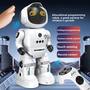 <span class=keywords><strong>Petit</strong></span> robot intelligent programmable, marchant, parlant, <span class=keywords><strong>avec</strong></span> expressions mathématiques, jouet éducatif précoce, robot interactif IA, cadeau <span class=keywords><strong>pour</strong></span> enfants - Product Image 3
