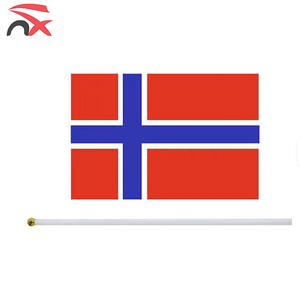 Bandera de <span class=keywords><strong>Noruega</strong></span> de Poliéster de 14*21cm, Fabricada Profesionalmente en el País, para Animar - Product Image 1