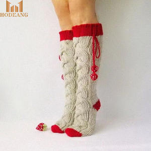 <span class=keywords><strong>Chaussettes</strong></span> tricotées en forme de huit, <span class=keywords><strong>gros</strong></span>, chauffe-jambes, couleur unie, <span class=keywords><strong>chaussettes</strong></span> pour <span class=keywords><strong>mollets</strong></span> - Product Image 1