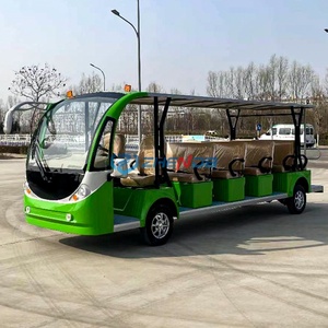 Autobús Eléctrico Ligero de 17 Plazas para Turismo, Autobús Turístico Urbano Pequeño y Cómodo de 4 Ruedas - Product Image 3