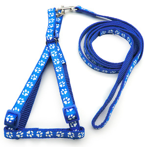 Pet <strong>Harness</strong> and Leash Set, Outdoor Print Cute Puppy Chest Strap Walking <strong>Dog</strong> <strong>Harness</strong>,Adjustable Cat Leash - Product Image 5