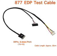 877 Testkabel 30-polig 0,4mm Abstand EDP-Bildschirmkabel für Motorräder, Automobile, Maschinen PVC-Isolierung IP65-Zertifiziert Kupfer