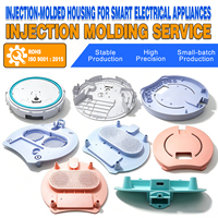 Pièces moulées par injection en ABS, PC, PMMA, PE, fabricant de moules OEM de précision sur mesure pour composants de boîtiers électroniques