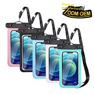 PVC <b>Mobile</b> <b>Phone</b> Waterproof Bag Transparent Touchscreen Swimming & Drifting for Huawei for Apple with <b>Lanyard</b> - Product Image 2