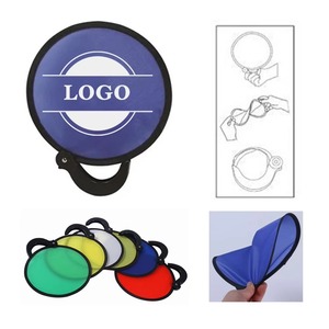 Abanico Plegable Personalizado con Logotipo, Abanico Plegable Sublimado con Asa para Eventos de Verano, Promociones y Regalos - Product Image 4
