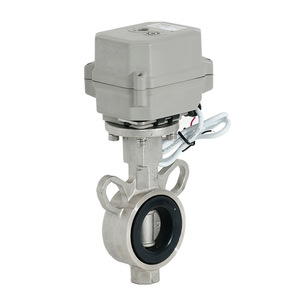 Vanne papillon électrique miniature Tonhe 150 mm PN16 à joint souple pour le contrôle de l'eau - Product Image 4