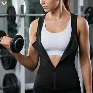 <span class=keywords><strong>Chaleco</strong></span> Sauna con Cierre <span class=keywords><strong>para</strong></span> Mujer, Cintura Alta, Control de Abdomen, Material Termoactivo <span class=keywords><strong>para</strong></span> Sudoración y Pérdida de <span class=keywords><strong>Peso</strong></span> - Product Image 4