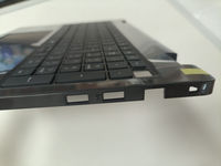 Coque supérieure noire avec repose-poignets et clavier espagnol rétroéclairé pour Dell Pro 16 PC16250