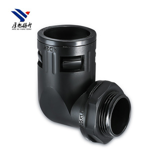 Conector rápido de <span class=keywords><strong>conducto</strong></span> de codo de nailon impermeable con aislamiento de 90 grados ajustable <span class=keywords><strong>flexible</strong></span> - Product Image 1