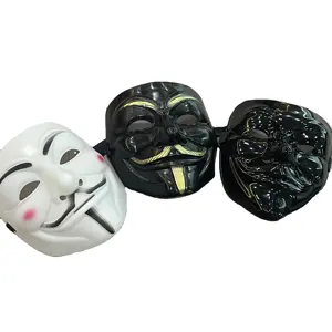 2024 Nieuwe Fabriek Directe Goedkope Plastic Maskerade Volwassen Halloween Feestmaskers Pop Cosplay