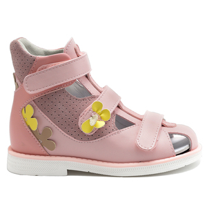 Princepard Sandalias Ortopédicas de Verano para Niña en Rosa de Moda con Suela Thomas y Soporte de Arco para Corrección de Pie Plano y Pie Zambo - Product Image 1