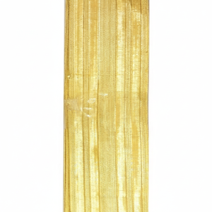 Large ruban doré à l'or fin en vélin pour uniformes, garniture personnalisée pour épaulettes et manches, fil de bullion français en gros pour épaulettes et manches, artisanat - Product Image 1