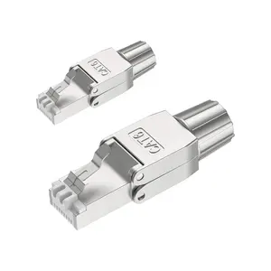 Hochwertiger Cat6/6A/7 Toolless Field Termination Plug RJ45 Cat6a FTP Toolless