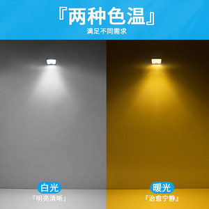 Lampe murale solaire LED 60V Mono Si Cellule solaire résistante à l'eau Décoration de jardin extérieure - Product Image 3