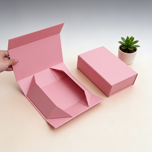 Luxury Recycled <b>Magnetic</b> Closure Paper <b>Box</b> Laser Silver Logo Large Size Gift Set Packaging <b>Box</b> - Product Image 3