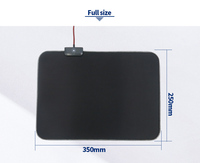 Grosir Disesuaikan Led Tumbuh Alas Mouse Meja Tikar Karet Gaming RGB Mouse Pad