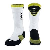 Échantillon gratuit pour hommes chaussette de sport professionnelle personnalisée tube central chaussette de course et de randonnée chaussettes athlétiques de gymnastique personnalisées