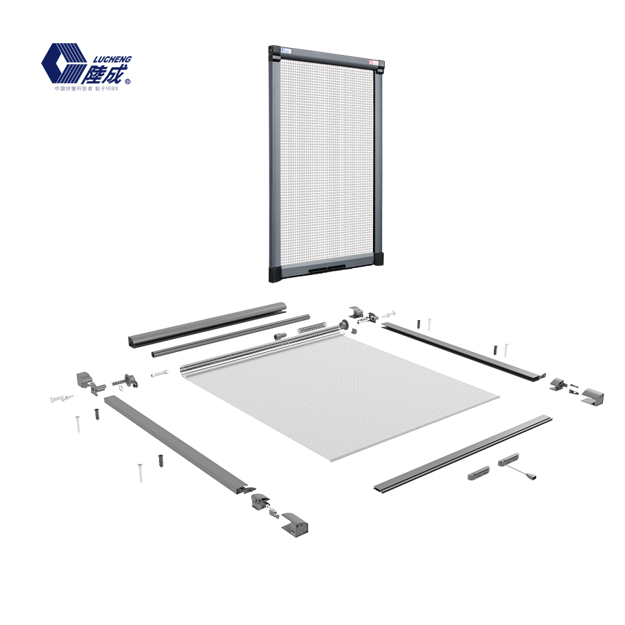 Fliegen gitter Aluminium profil für Fliegen gitter und Moskito-Fenster komponenten