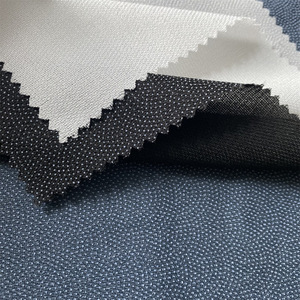 75D 100% Polyester 60gsm Bokram Jet d'eau Métier à tisser Interligne Tissé Fusible - Product Image 2